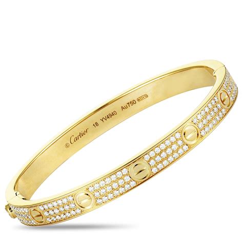 cartier full diamond love bracelet